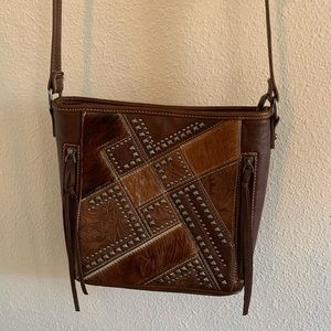 Shyanne Cowhide and leather Purse
